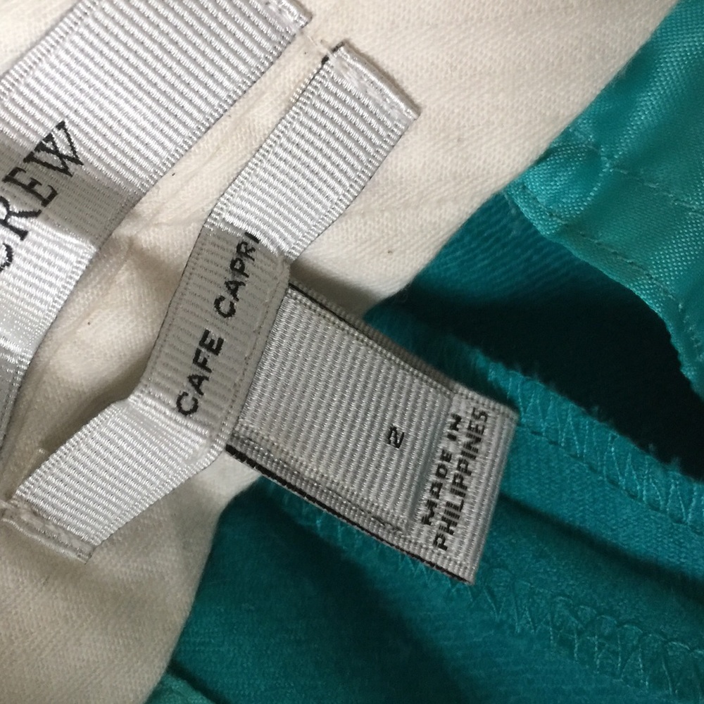 JCrew Cafe Capri sz 2 - Picture 10 of 11